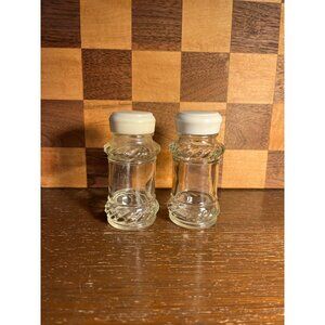 Vintage Spice Jars with Plastic Lids